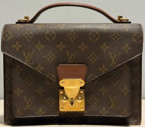 Louis Vuitton Vintage Monceau 26 Monogram Canvas Bag