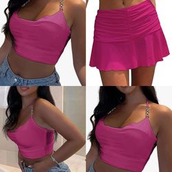 Pink Skirt Set 