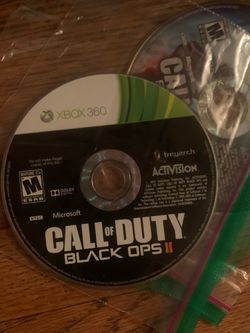 Call of Duty Black Ops II Xbox 360 Disc