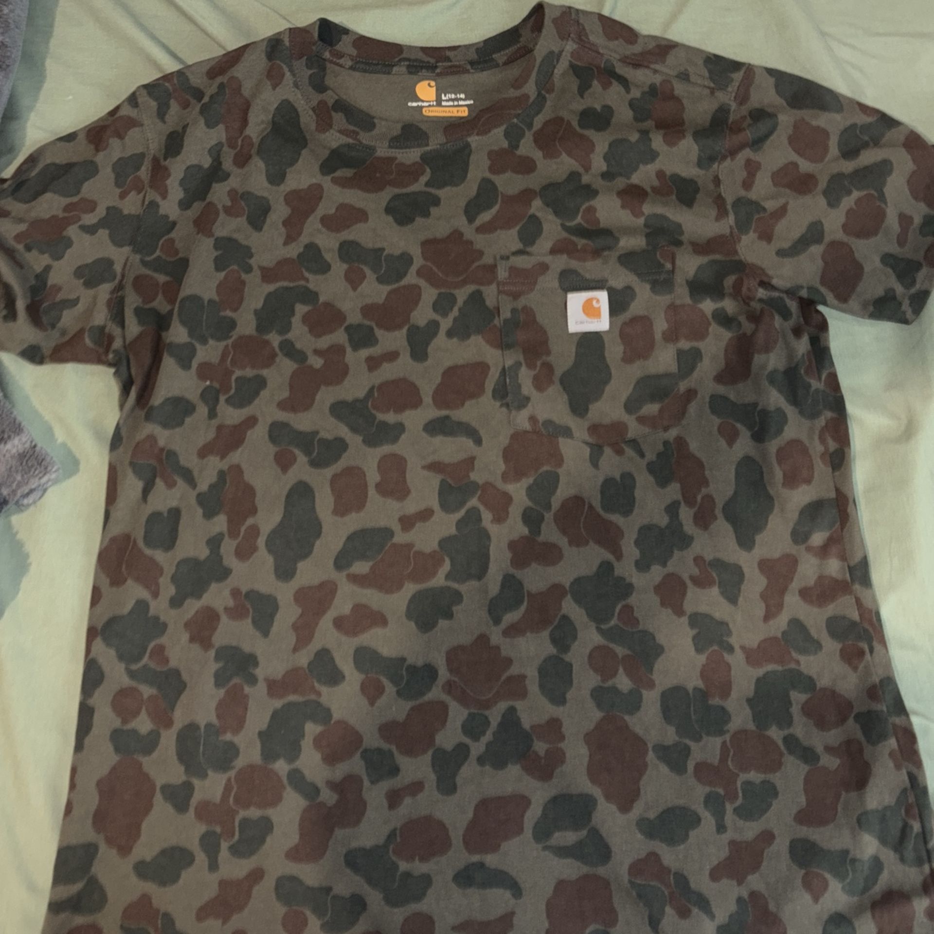Camo Carhart Large Shirt