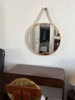 West Elm Round Mirror