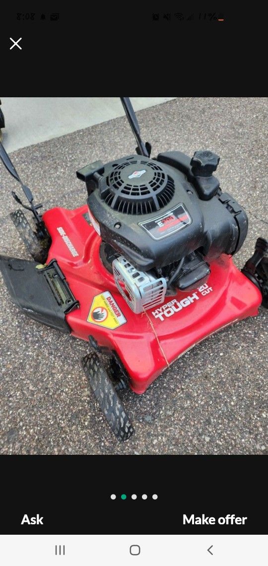 Like New Push Mower 20 Cut