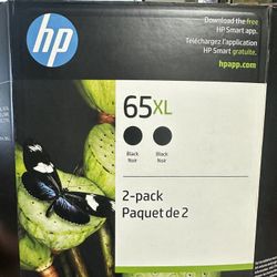 HP 65XL 2 Pack Black Ink Cartridges Brand New Sealed