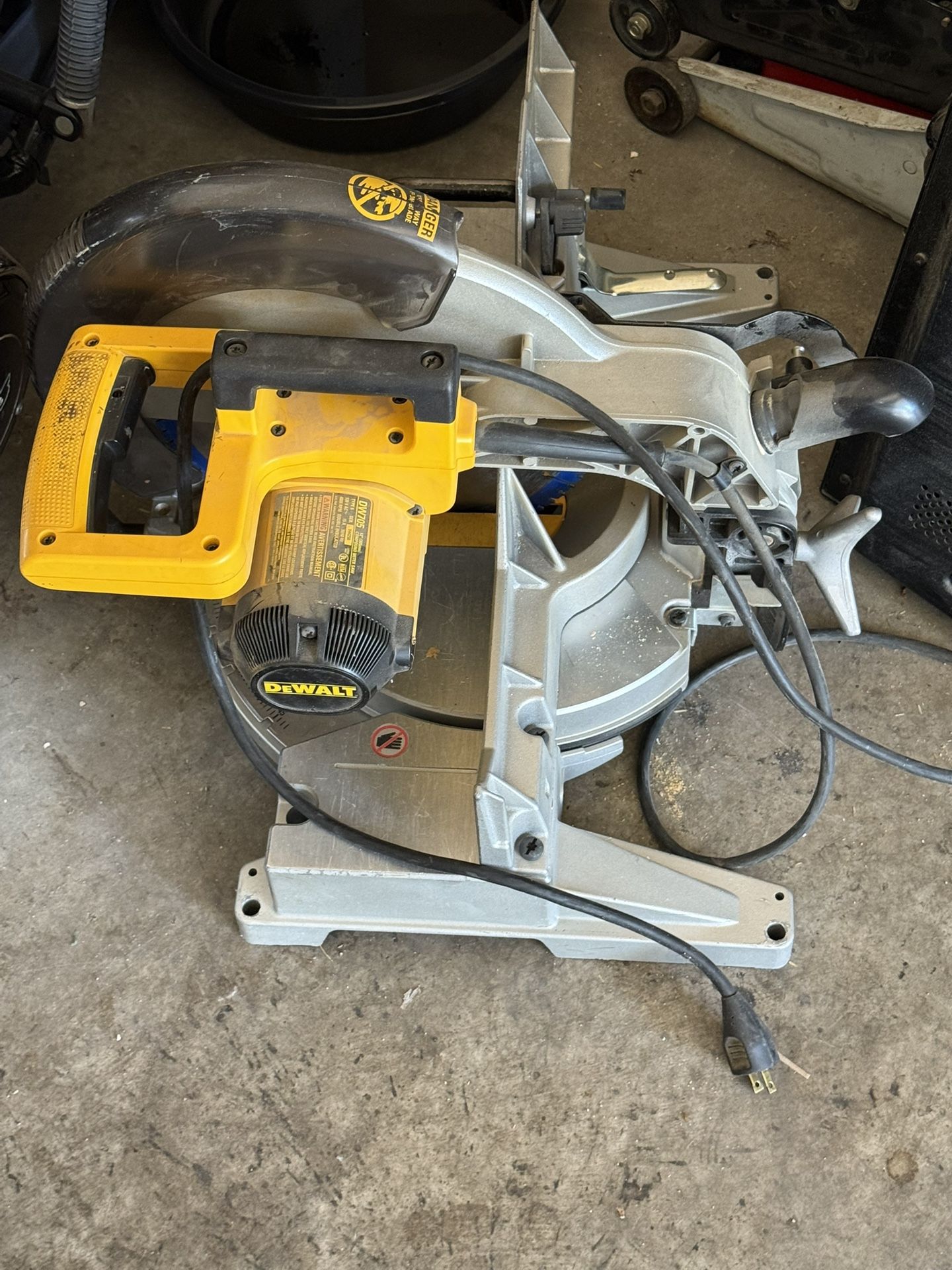 Dewalt DW705 Used Miter Saw