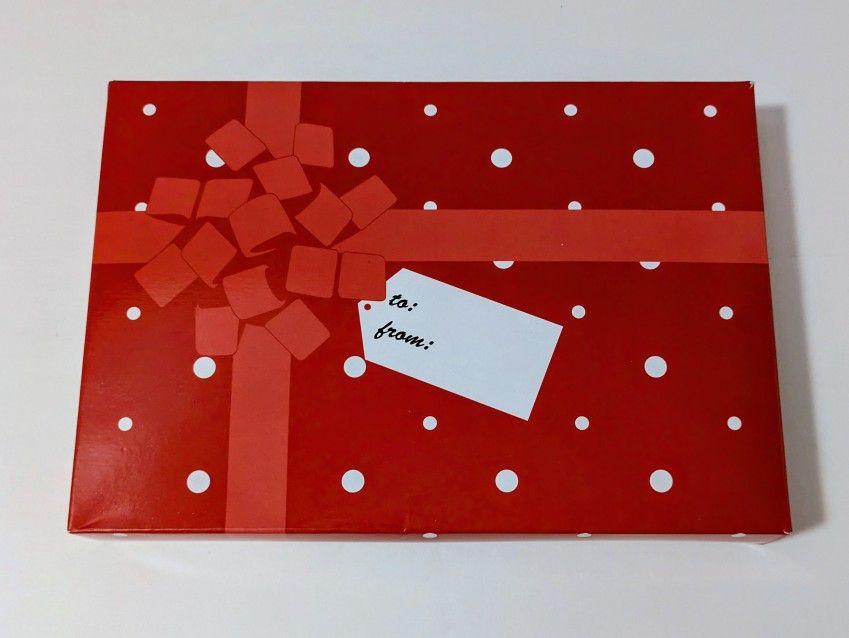 Tote Bag Foldable Red Polka Dot Tote Bag With Zippered Case And Gift Box