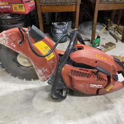 Hilti DSH 700-X Gas Concrete Cut-Off Saw (14”)y