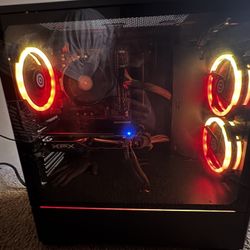 CyberPowerPC Gaming DesktopAMD Ryzen 3 2300X 16GB Memory AMD Radeon RX 570 TB HDD 240GB SSD - Black