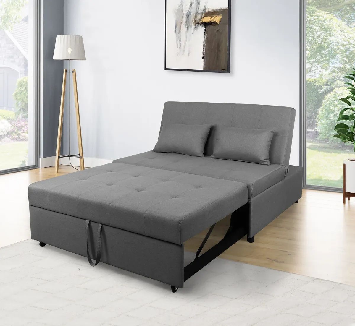 Ancona Collection 2-Seat Adjustable Sofa Bed- Available in 2 colors Now On Sale 679.00 Free 🚚 