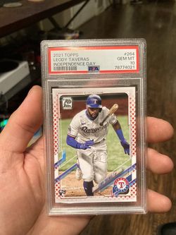 2021 Leody Tavares Independence Day Psa 10 Rookie 