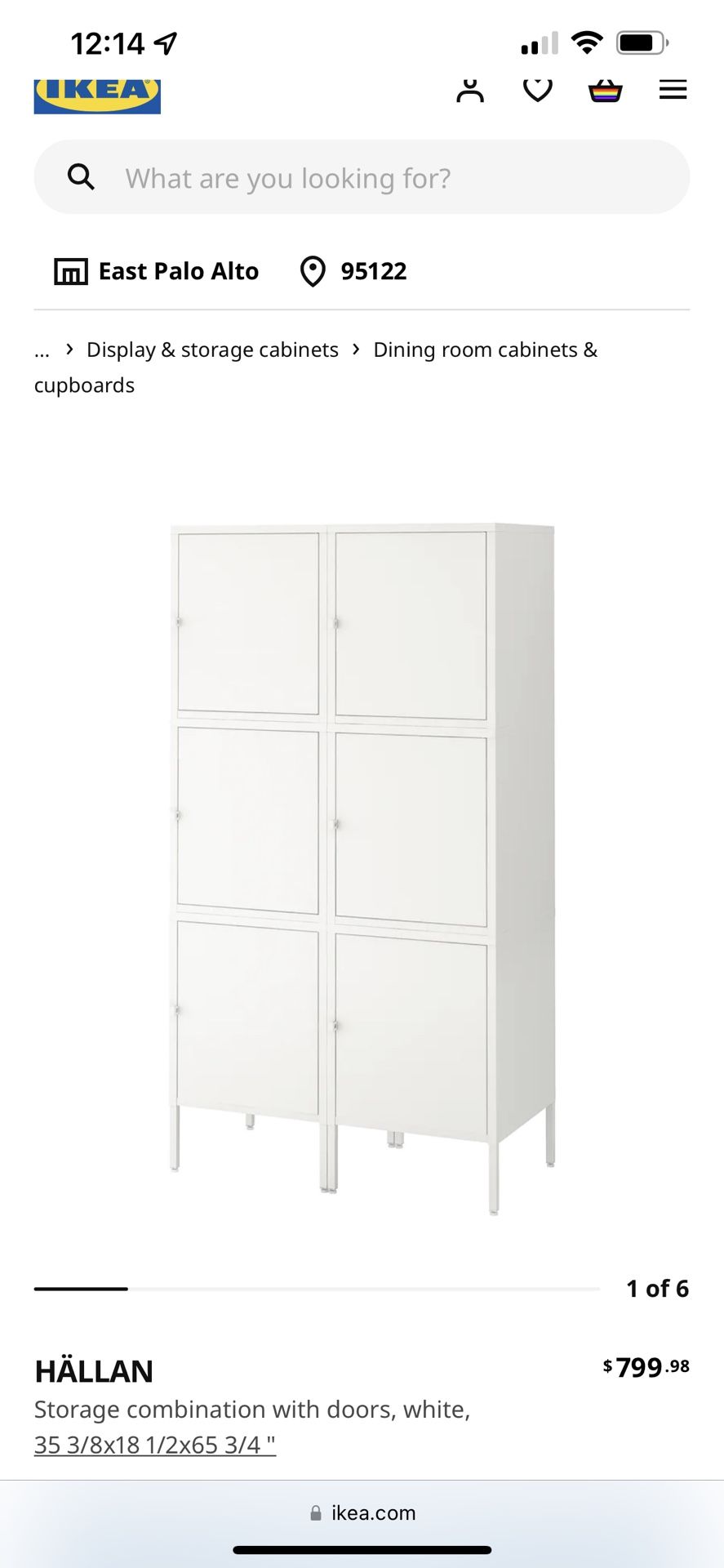Ikea Hallan Storage Lockers
