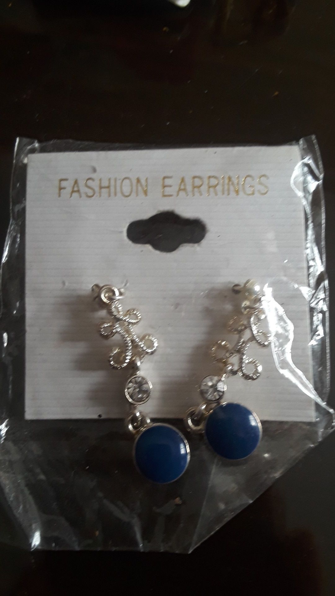 Earring ble and silver