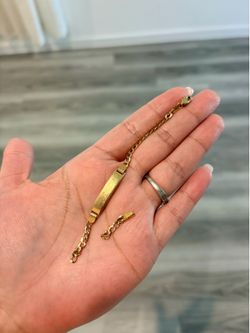 10k gold bracelet kids.
