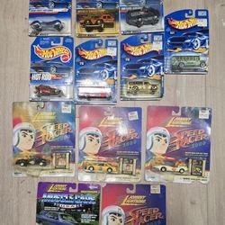 Vintage Hot Wheels + Johnny Lightning Diecast Cars Lot (Sealed in Package)