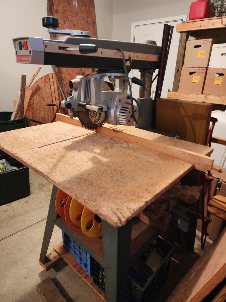 Dewalt 740 Powershop Radial Arm Saw