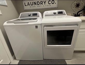 Top Load Washer and Dryer Set