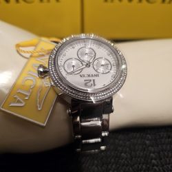 WOMEN'S NEW NICE LUXURY AUTHENTIC IN-VI-CTA CHRONO⌚️ 
