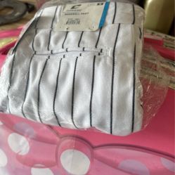 Base Ball Pants White Pinstripes Never Worn In Bags