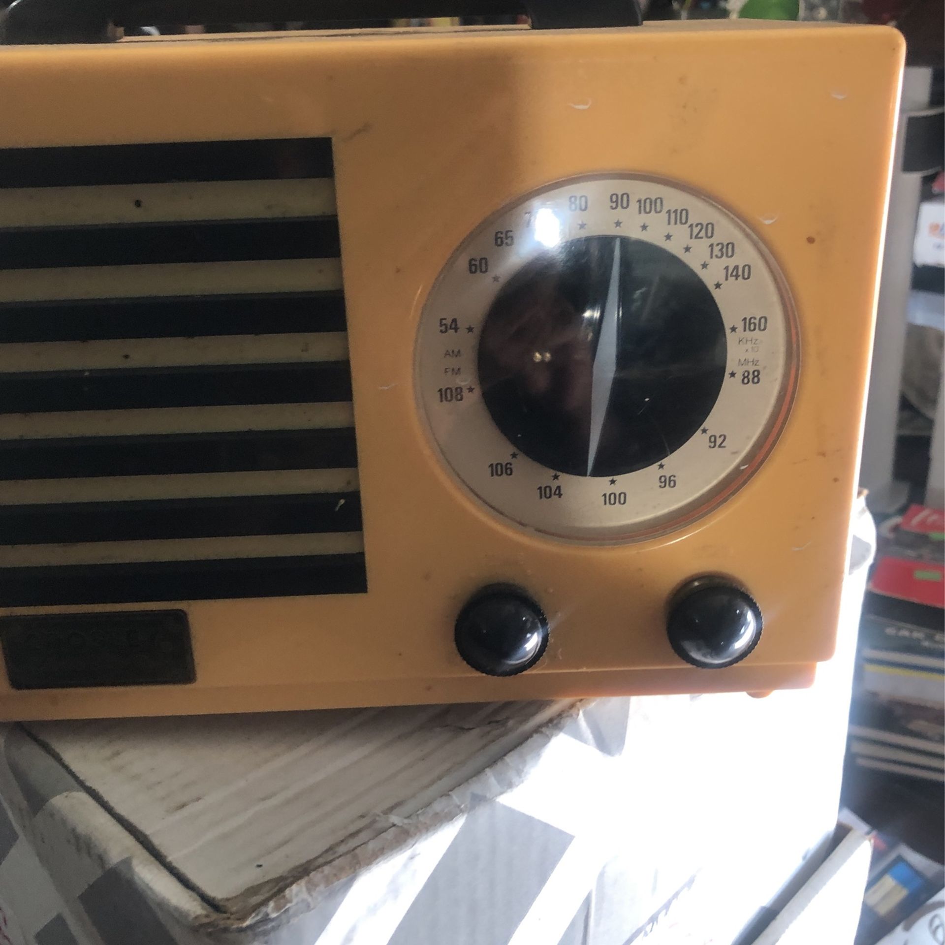 Vintage Radio And Cassette Working Crosley