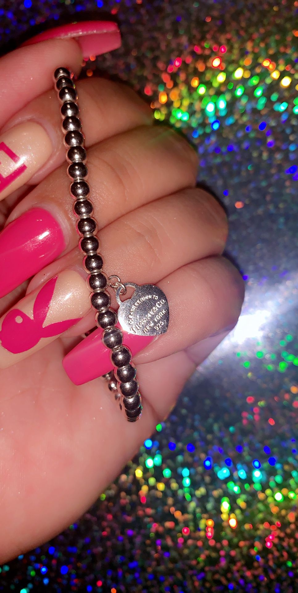 Tiffany & co mini bracelet (pink)