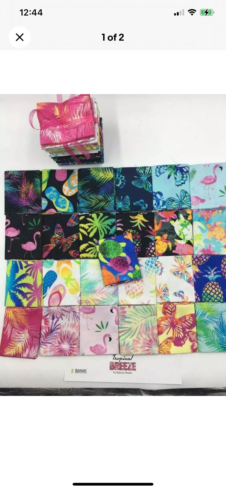 25 Tropical Breeze Fat Quarters By Kanvas Studio 100% Cotton