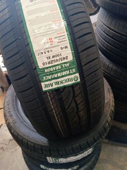 New set of tires 245 45 18