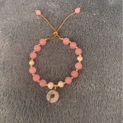 Rose quartz bracelet