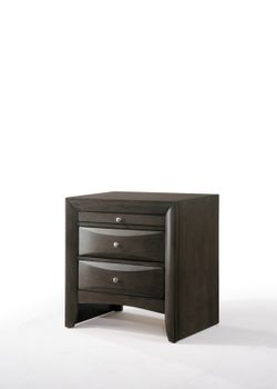 ACME Ireland Nightstand in Gray Oak