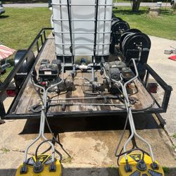 Pressure Washing Setup