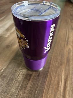 Minnesota Vikings Stainless Steel Tumbler