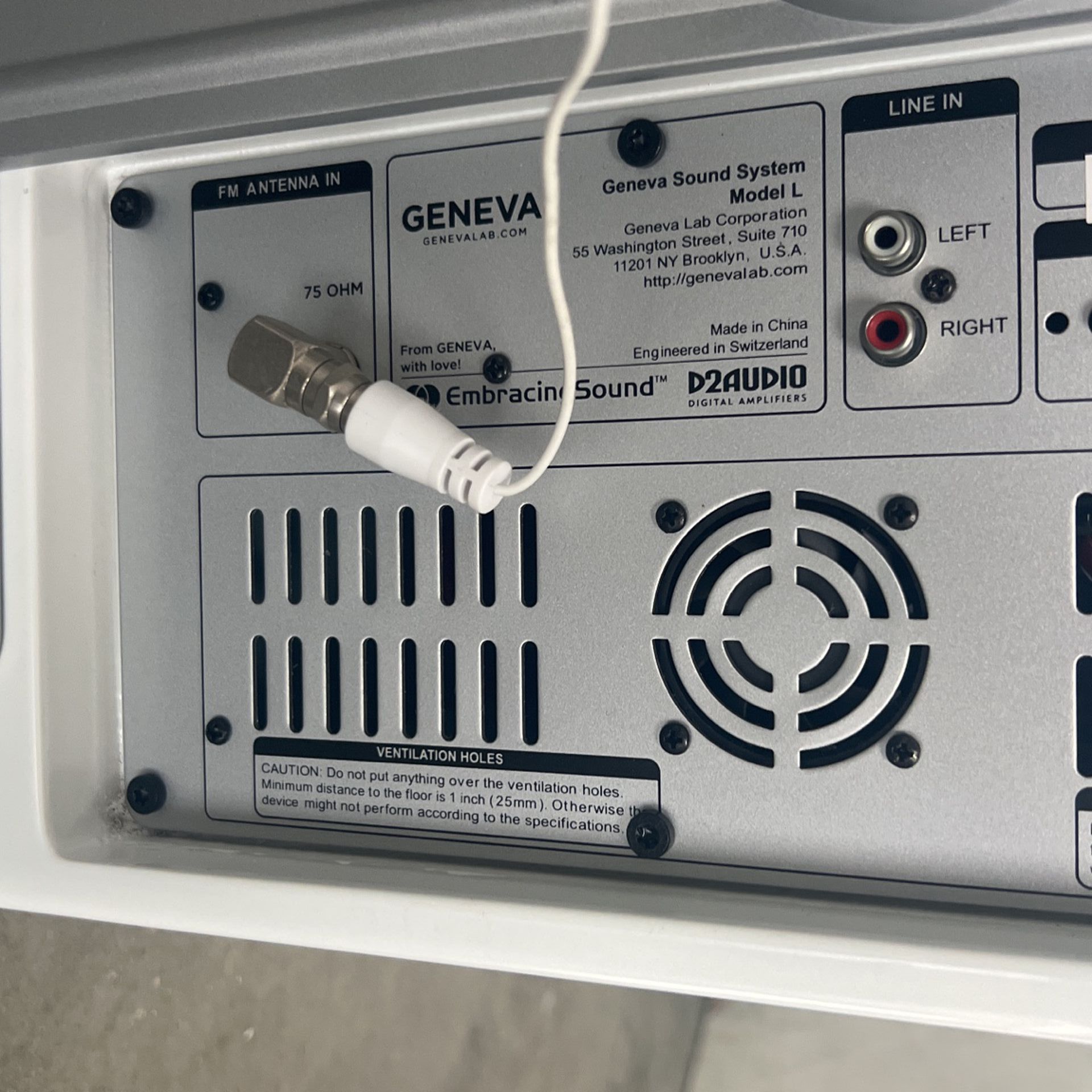 Geneva Sound System Model L for Sale in Miami, FL - OfferUp