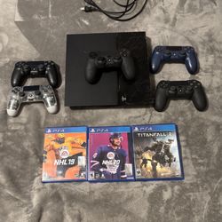 Sony PS 4 w/3 Games