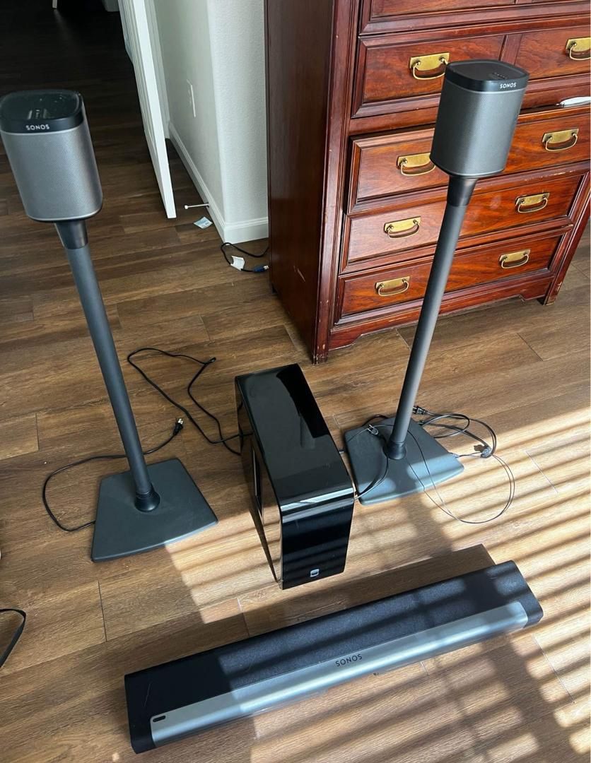 Sonos Surround Sound System Speakers