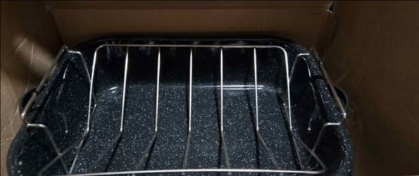 Roasted with lid and rack