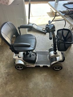 Vive 4 Wheel Mobility Scooter - Electric Powered Wheelchair Device