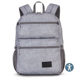 Everclass Backpack Grey Outdoor/School Backpack, Unisex