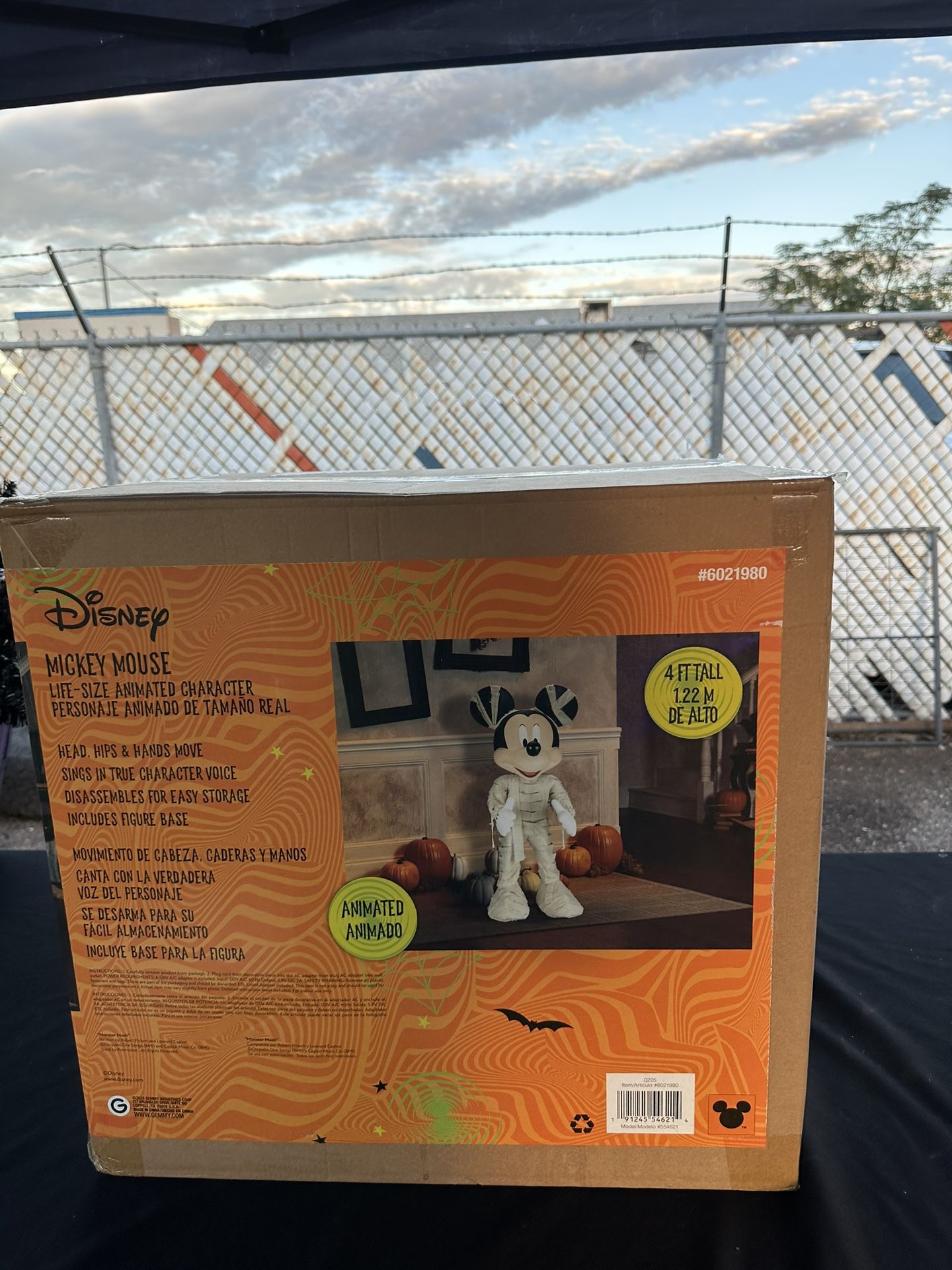 New Halloween Disney Mickey Mouse mummy $250 FIRM , 51ave and Glendale 