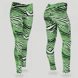Zubaz Zebra Leggings