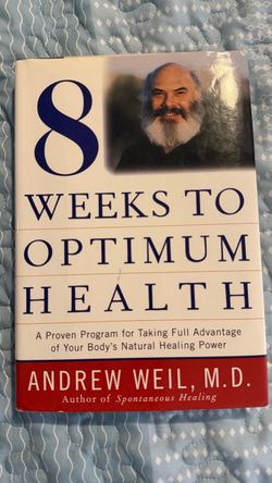 8 weeks to optimum health hardcover book