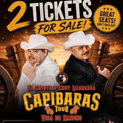 Capibaras Tickets For Sale 