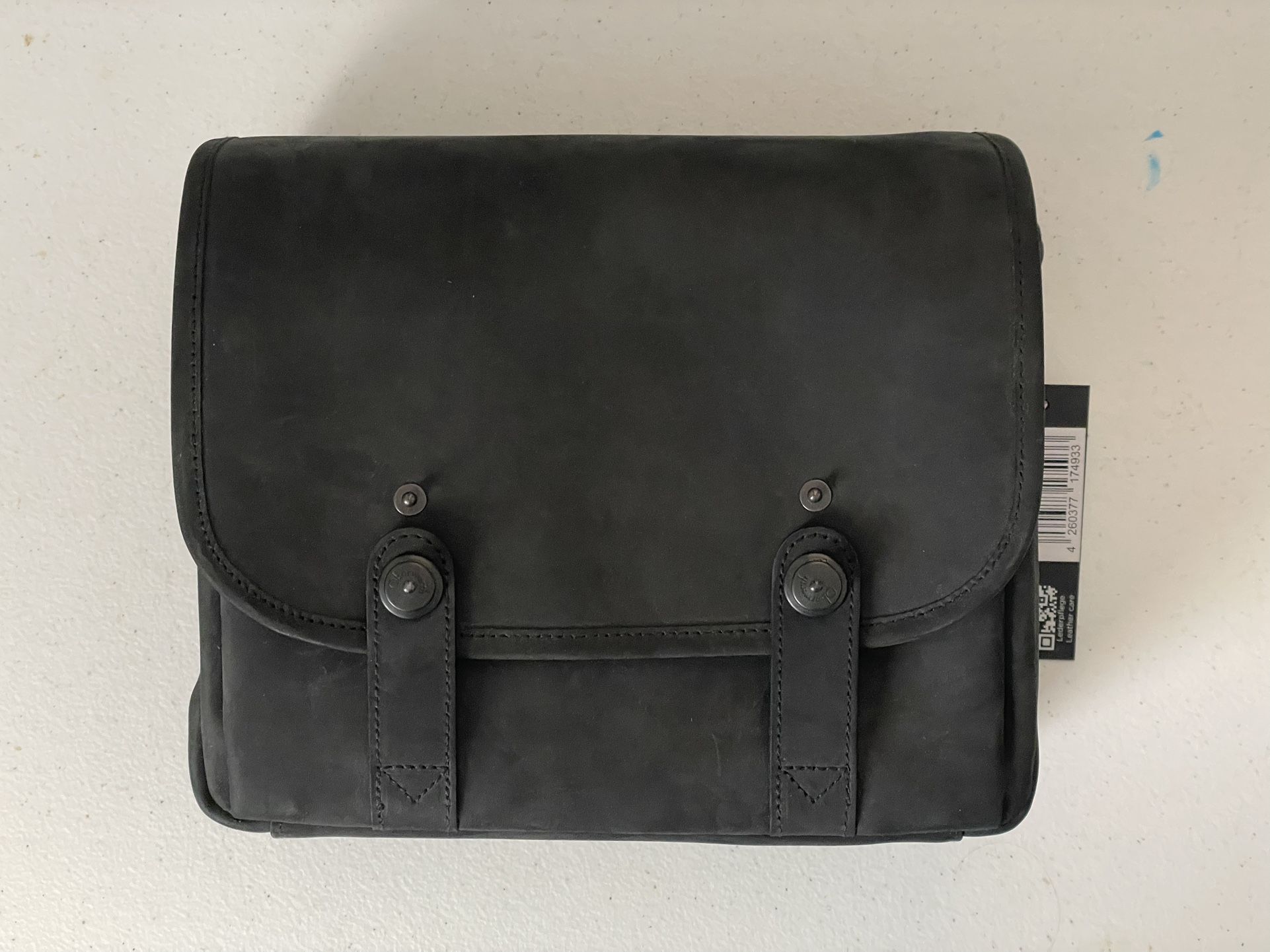 Oberwerth M Camera Bag, Black with Red Lining