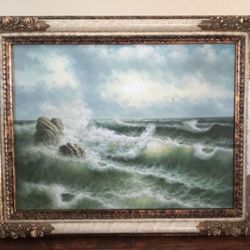 Beautiful Huge Original Painting 