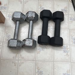 10 pound And 8 Pound Weights 