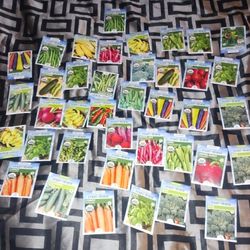 Organic Vegetable Seeds 160 Packs
