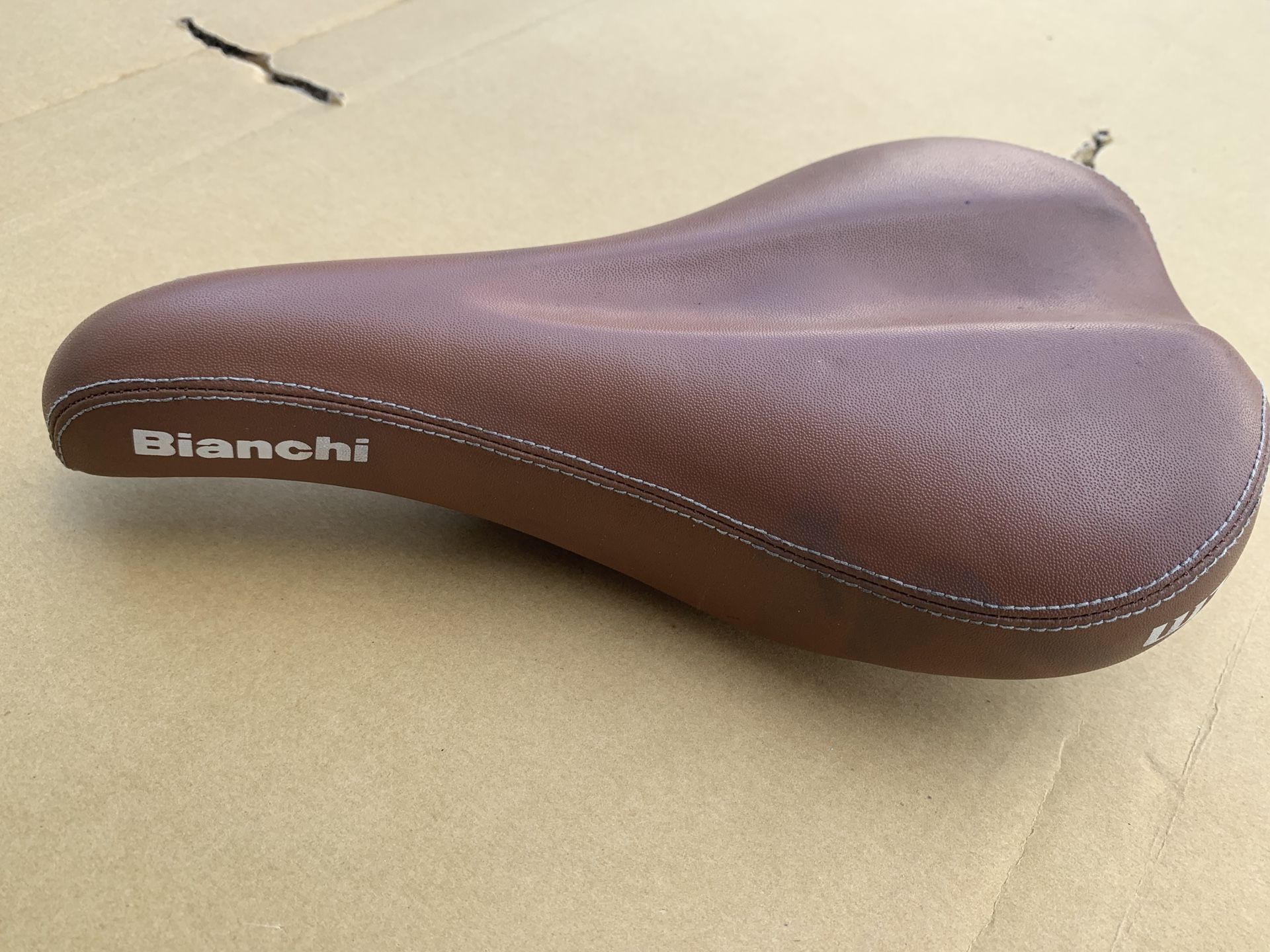 Bike Saddle Bianchi Rétro Cognac