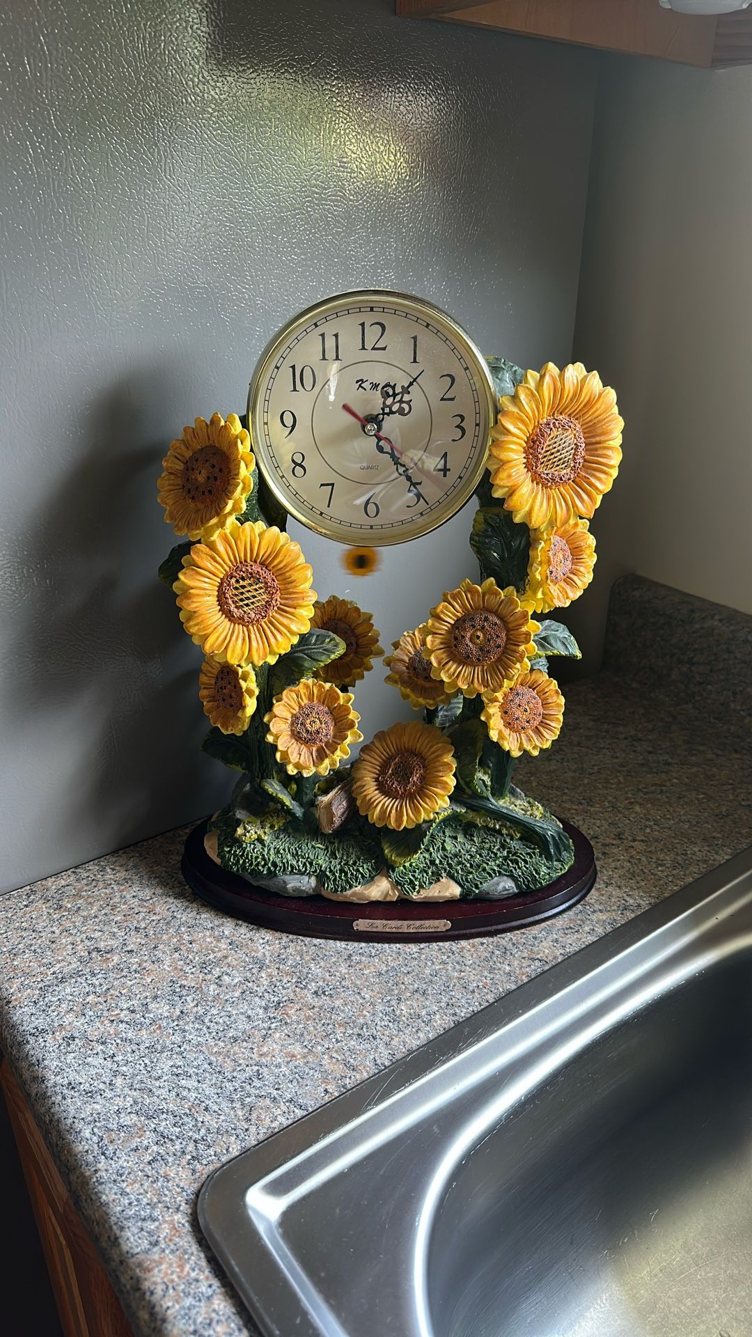 Sunflower Clock
