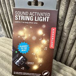 Sound Activated String Phone Lights NEW