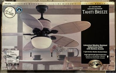 Indoor/outdoor 52” fan NEW