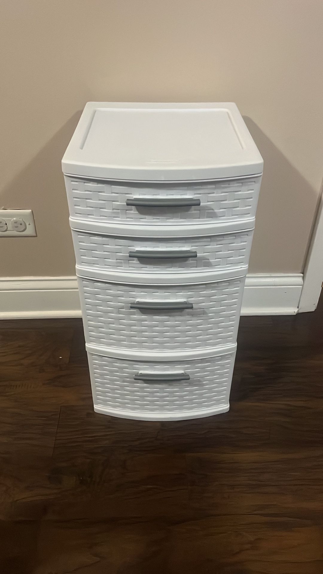 4 drawer weave tower