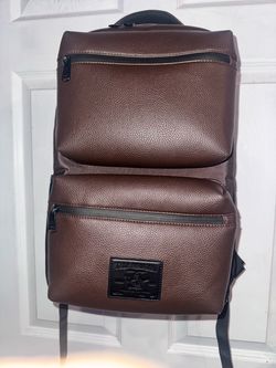 True religion  leather backpack