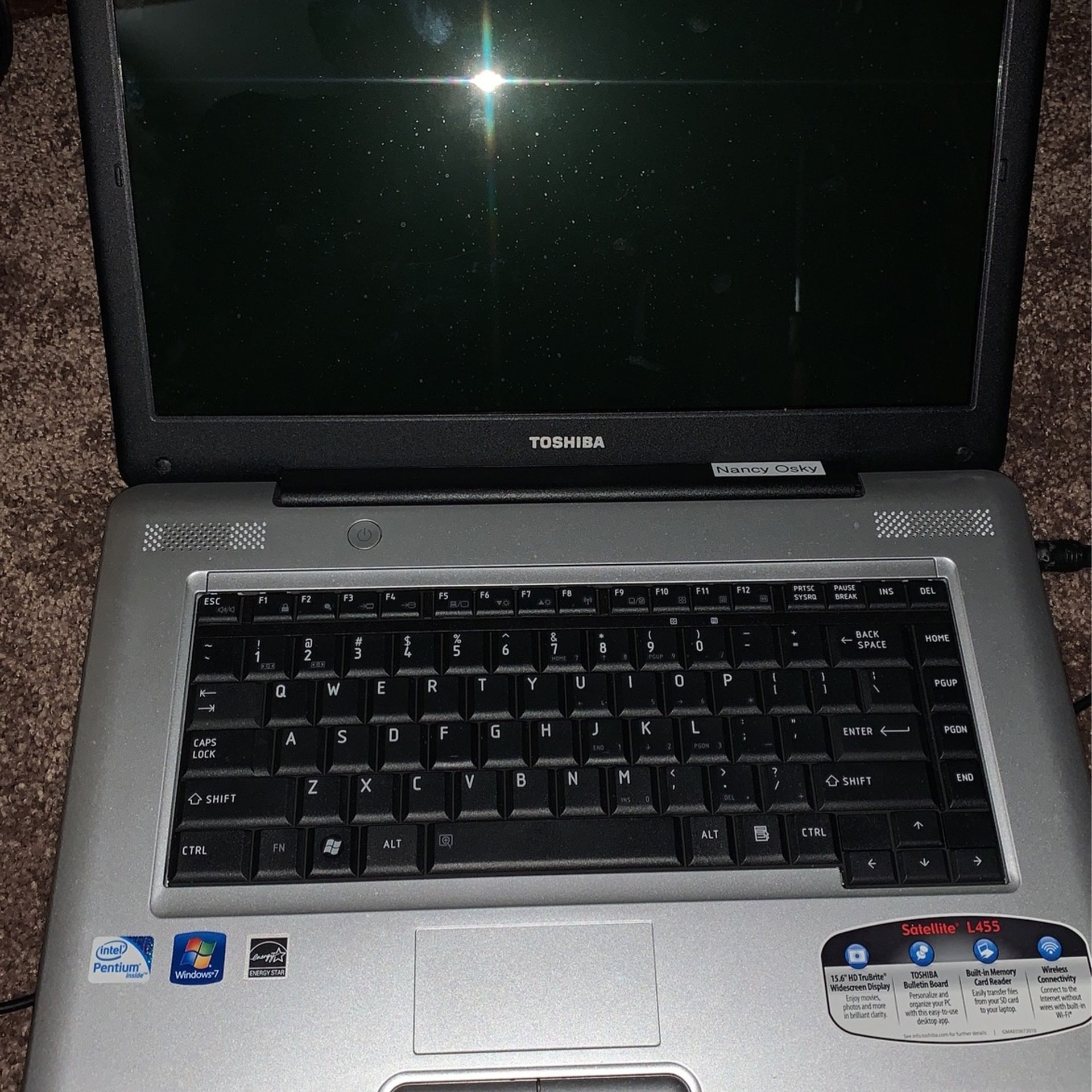 Toshiba Satellite L455